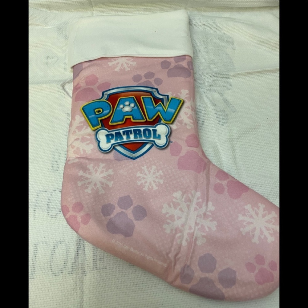 🦚2/$40 Paw 🐾 Patrol “Ryleigh” Christmas Stocking 18” Lon - Picture 4 of 6
